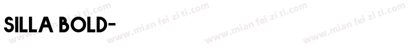 silla bold字体转换